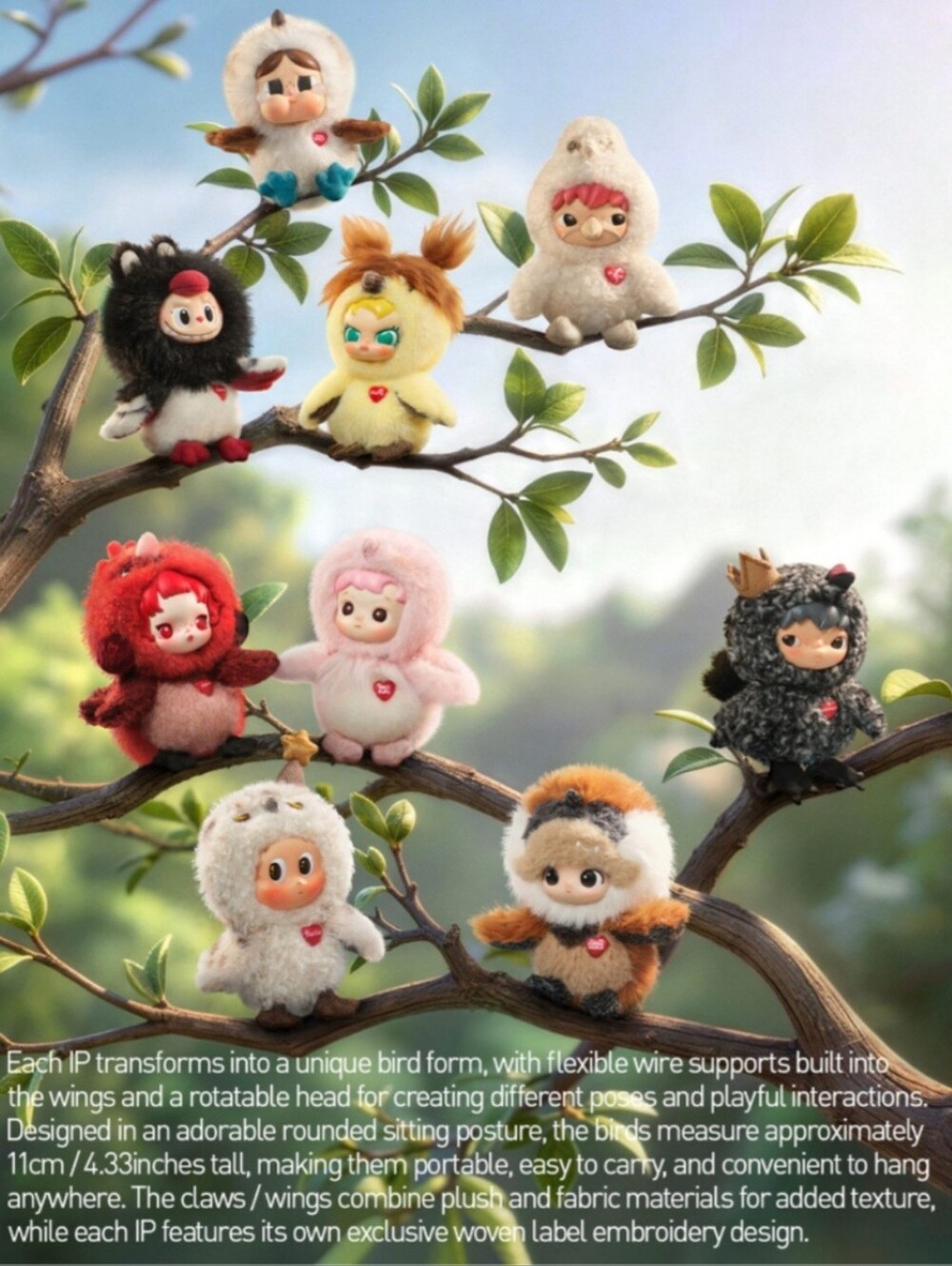 POP MART Dear Birds Blind Box-Confirmed Twinkle Twinkle "Waiting In Snow"